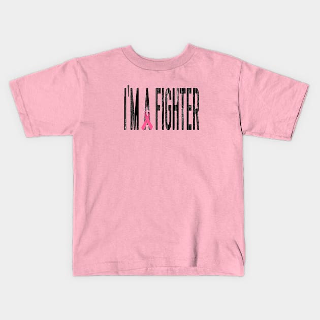 i'm a fighter t-shirt Kids T-Shirt by mohamed705